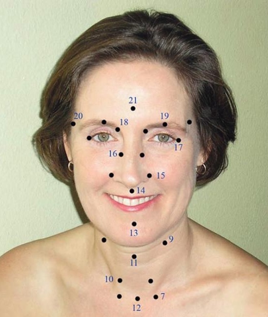 Facial Pressure Point Massage 2
